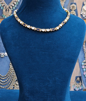 Moissantie Kundan Necklace Set
