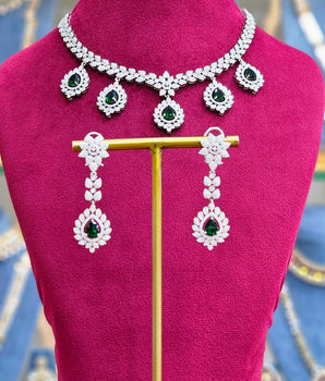 Diamond Necklace Set