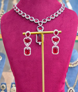 Diamond Necklace Set