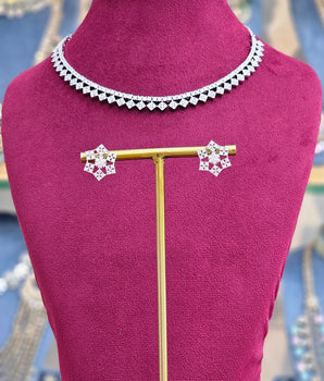 Diamond Necklace Set