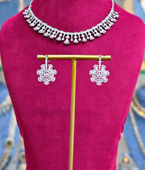 Diamond Necklace Set