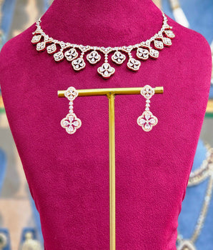 Diamond Necklace Set