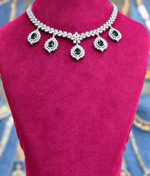 Diamond Necklace Set