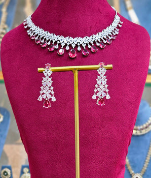 Diamond Necklace Set