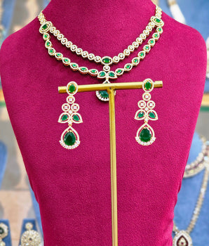 Diamond Necklace Set
