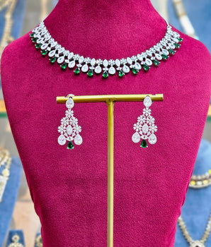 Diamond Necklace Set